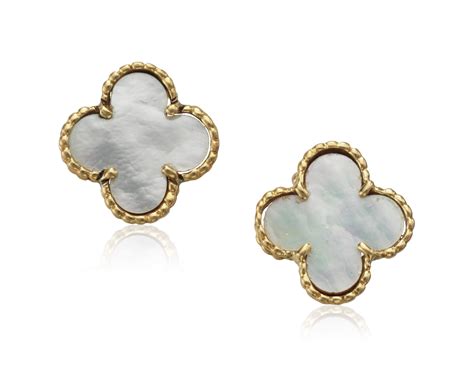 replica van cleef and arpels earrings|van cleef vintage earrings.